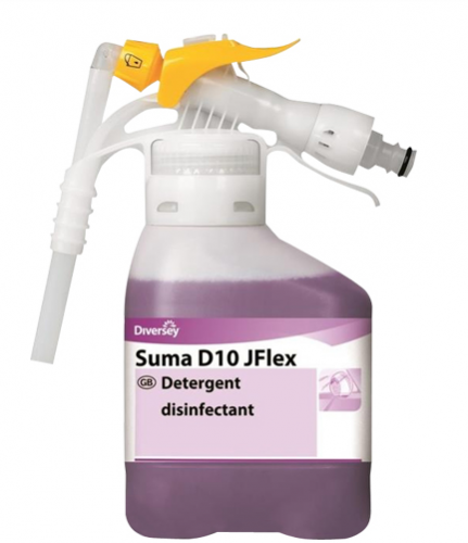 SUMA D10 J-FLEX  dezinfekcijas tīrīšanas līdzeklis 1.5L