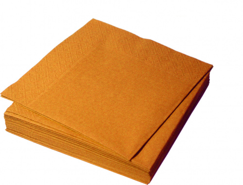 Galda salvetes, 24x24cm, 1-kārt., (100gab), lašu, (72iep/kastē)