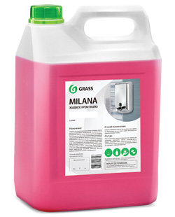 Šķidrās krēmziepes MILANA  ķirsis 5L
