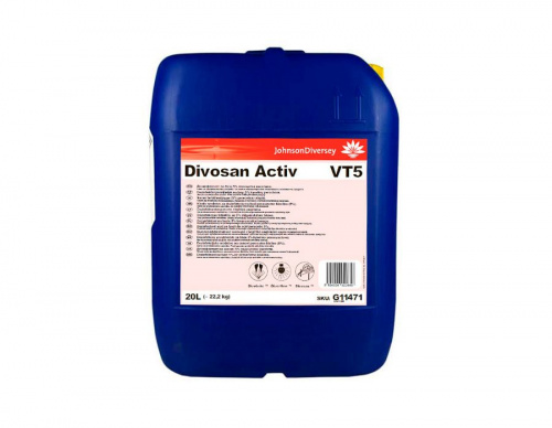 DIVOSAN ACTIV VT5 Дезинфицирующее средство, содержащее 5% надуксусной кислоты. 20 л