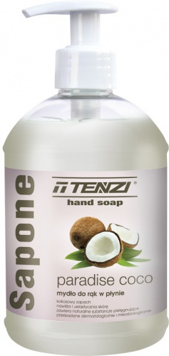 Šķidrās ziepes TENZI PARADISE COCO baltas 500ml