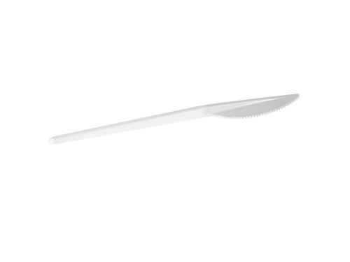 Knife, PS, white, (100pcs)