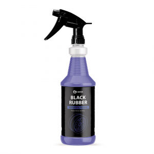BLACK RUBBER, riepu melninātājs ar smidzinātāju, 1L