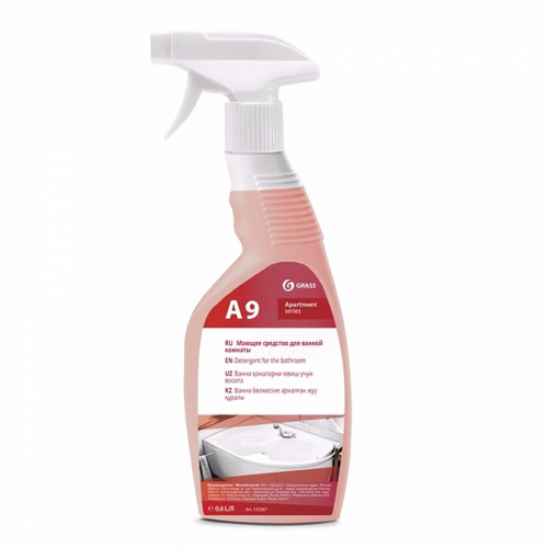 Skābes bāzes tīrītājs APARTAMENT SERIES A9, 600ml