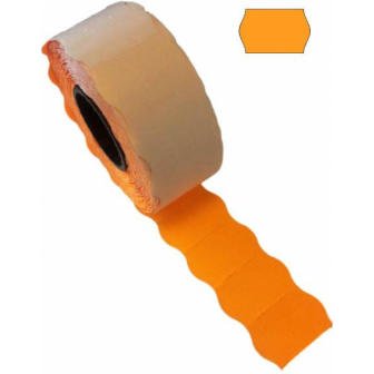 Marķēšanas lente 26x12mm oranža 1000 uzl./rul.