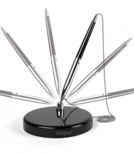 Ball Table Pen Forpus Chain-Pen blue