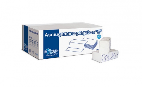 Papīra dvielis Z- veida, PAPERBLU, 150 lock., 2 slāņi, 23.5x24 cm