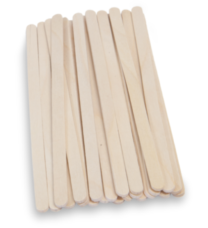 Mixing sticks, wooden